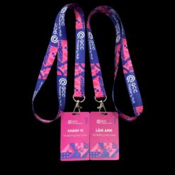 Dây đeo thẻ pvc in theo yêu cầu