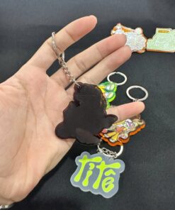 Móc khóa mica 5mm in theo yêu cầu