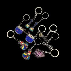 Móc khóa mica in uv theo yêu cầu