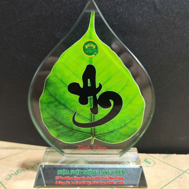 Kỷ niệm chương in màu theo yêu cầu