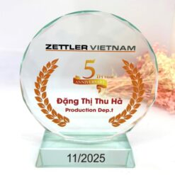 Mẫu kỷ niệm chương vinh danh