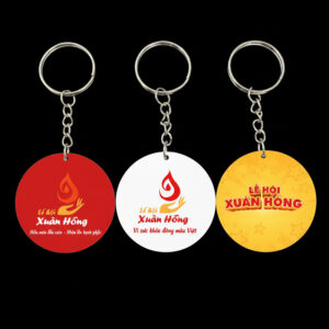 Móc khóa lễ hội xuân hồng làm quà tặng