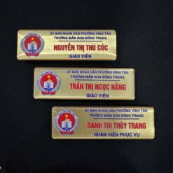 Bảng tên giáo viên