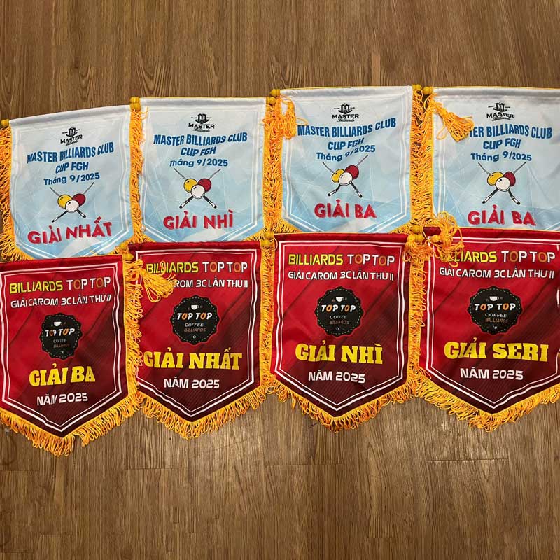 Xưởng sản xuất cờ lưu niệm uy tín tại thành phố Hồ Chí Minh