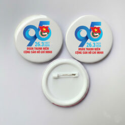 Huy hiệu cài áo kỷ niệm ngày thành lập Đoàn