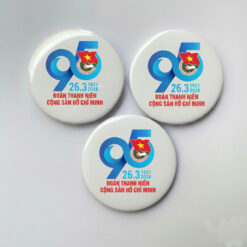 Huy hiệu kỷ niệm 95 năm thành lập Đoàn TNCS Hồ Chí Minh