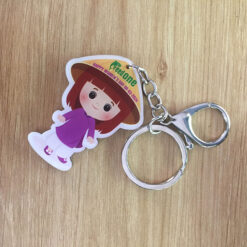 Móc khóa mica quà tặng 8/3