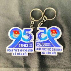 Móc khóa 95 năm thành lập đoàn 1 mặt