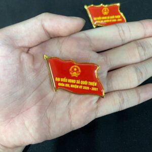 Phù hiệu đại biểu hội đồng nhân dân in theo yêu cầu