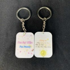 Móc khóa mica giá rẻ