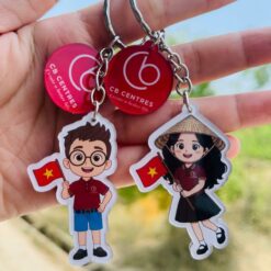 Móc khóa quà tặng 30/4