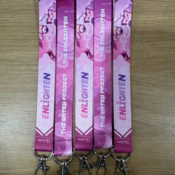 Dây móc khóa xe in 2 mặt