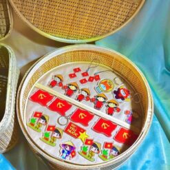 Móc khóa in uv chào mừng ngày thống nhất đất nước