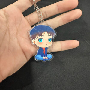 Móc khóa mica in uv theo yêu cầu