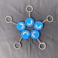 Móc Khóa Mica Tròn Làm Quà Tặng