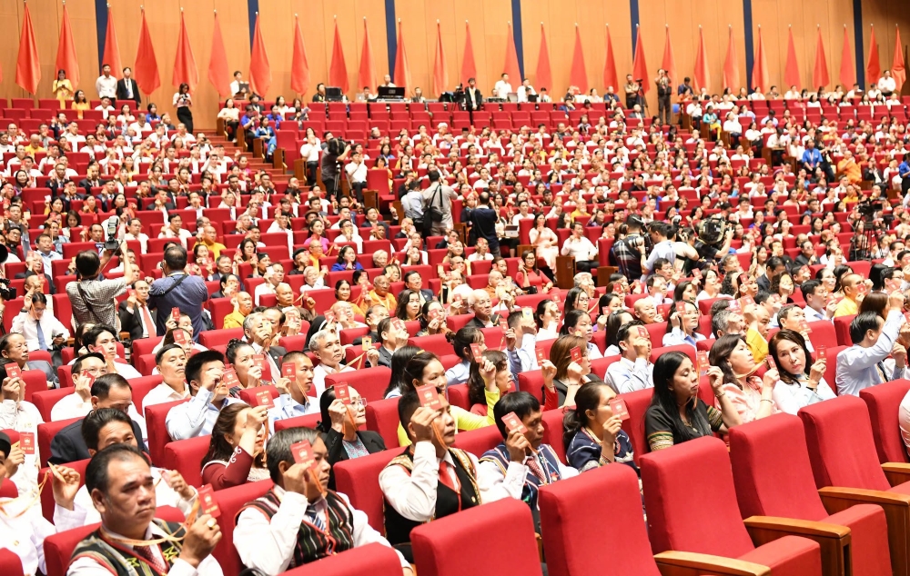 Thẻ đại biểu dùng biểu quyết