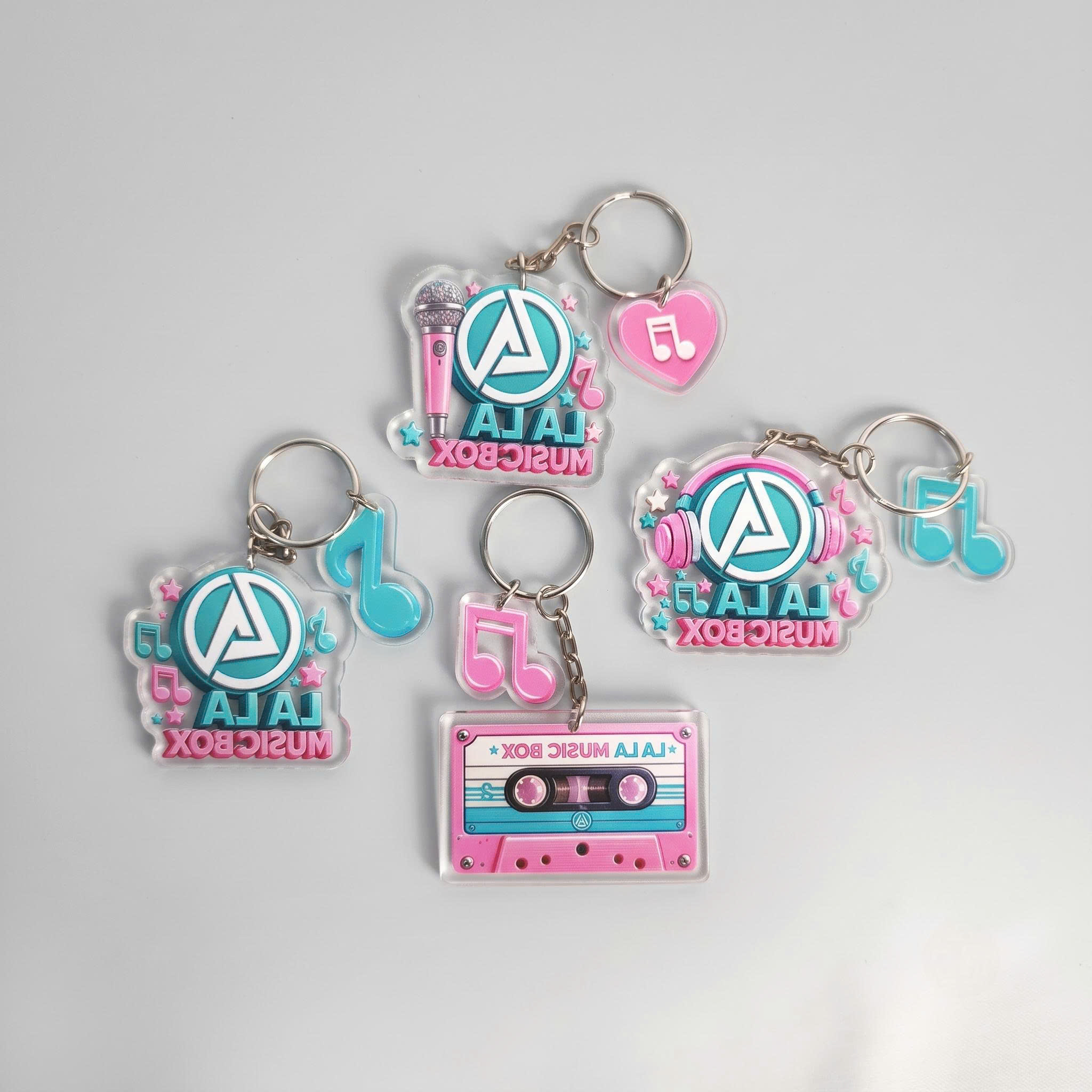 Keyring double board thiết kế theo yêu cầu