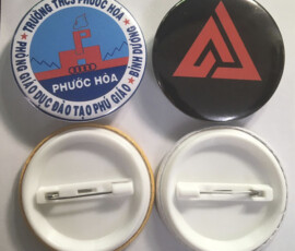 Logo Cài Áo Bằng Nhựa Logo Cài Áo Bằng Nhựa