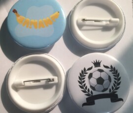 Huy hiệu nhựa tròn theo yêu cầu