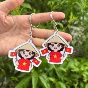 Móc khóa chào mừng ngày giải phóng miền nam