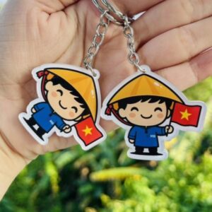 Móc khóa in uv chúc mừng ngày 30/4